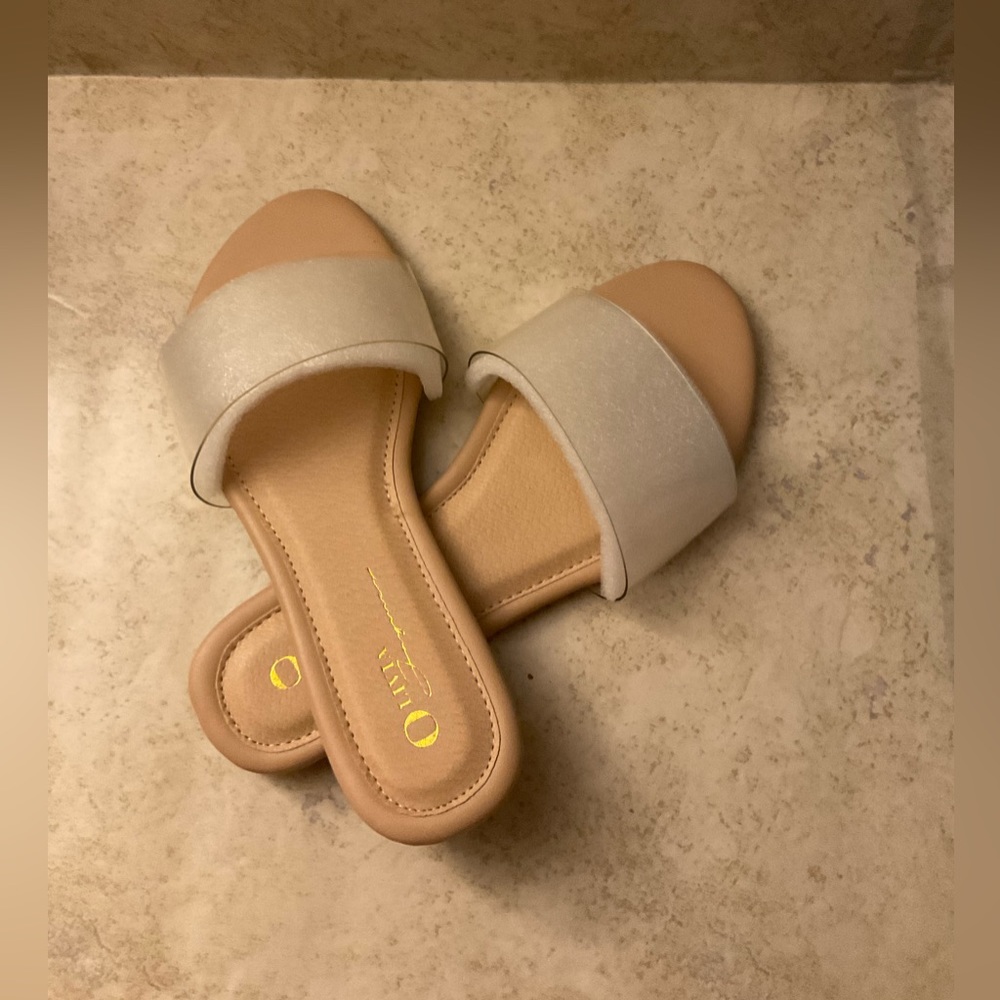 Clear Tan Flats